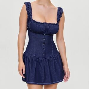 Frankie’s Bikinis denim mini dress
